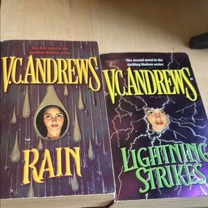 V.C. Andrews Book Set - Rain & Lightning Strikes